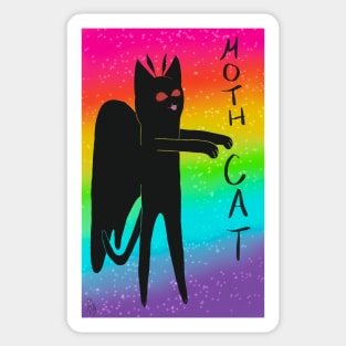 MothCat: A LongCat and MothMan Mashup Sticker